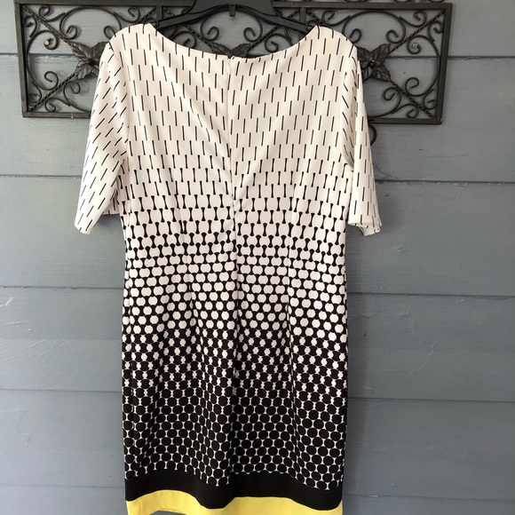 Cato Black and White Dress 14 - Picture 3 of 3
